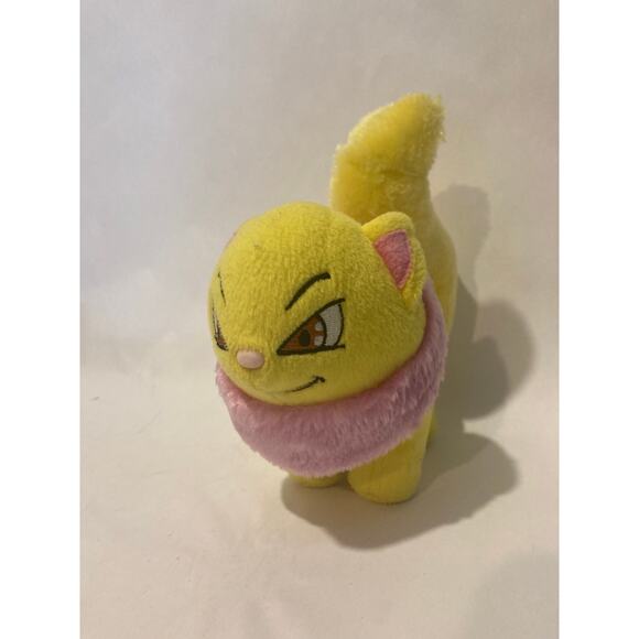 2004 Neopets Yellow Cat Plush - Picture 1 of 6